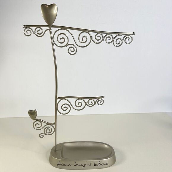 Jewelry Tree by Sandra Magsamen Jewelry Stand Dream Imagine Believe - Picture 1 of 9